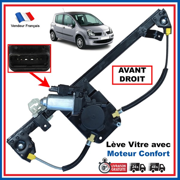 Mechanismus Elektrischer Fensterheber Vorne Rechts AVG Renault Modus OEM =-image