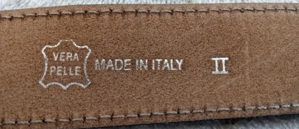 Cinturón para hombre BELSTAFF 2005/2012 43,5" extremo de la hebilla a la punta del cinturón corte a medida Foto 4 de 4