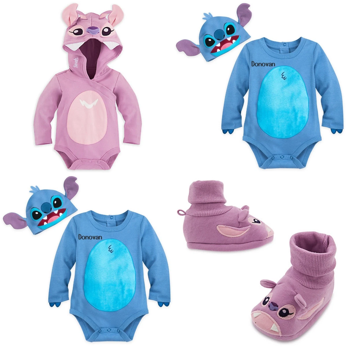 Disney Store Lilo & Stitch Baby Bodysuit Angel Dress Up Costume