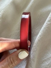 RARE 1930s Vintage Purple Magenta Bakelite Bangle Simichrome Tested Art Deco