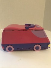 Vintage 1995 Pound Puppies Van Bus Circus Playground House Play Set Galoob