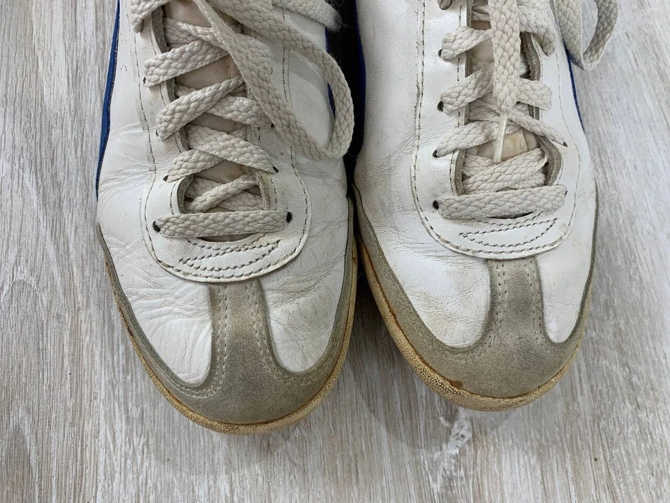 Mens Puma Soumi 60s Archives Athletic Shoes Made in Germany Size 43 Color White - Image 4 of 4