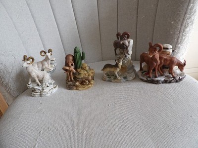 Ski Country Dall, Mountain, Desert & Rocky Mt Sheep Miniature Decanter's