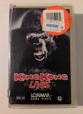 King Kong Lives BETA Tape Betamax Not VHS CLAMSHELL 1986