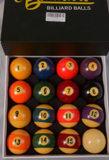 Billmart Premium Billiard Balls Pool Table Accessories 2-1/4 Regulation Size ...