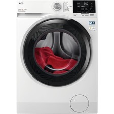 Image of AEG LWR7185M4B Free Standing Washer Dryer 8Kg 1400 rpm White D Rated