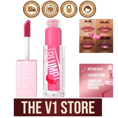 Luxury Lifter Gloss Plump in Pink Sting - Glossy Sheer Finish for All Skin Types