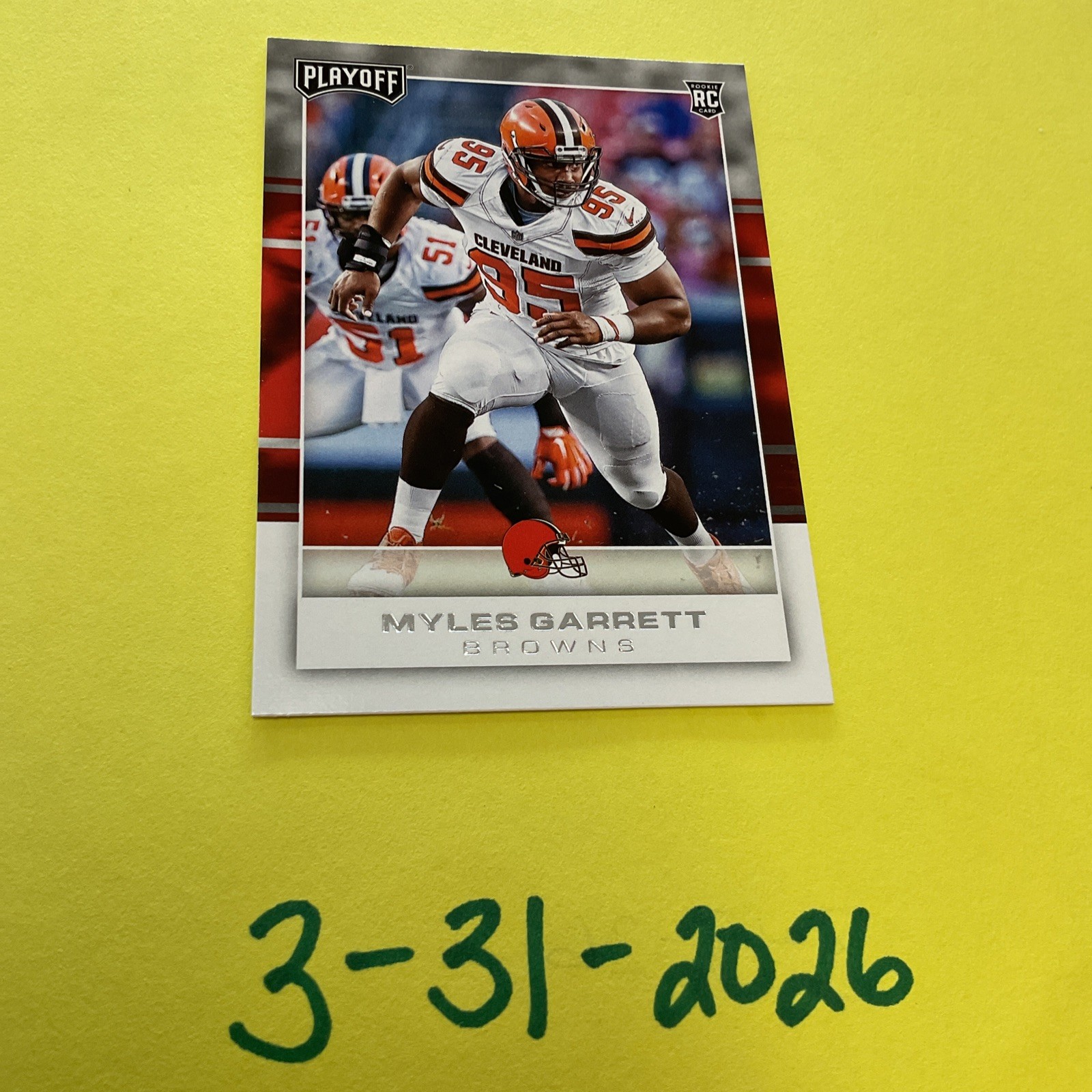 2017 Panini Playoff - Rookies #242 Myles Garrett (RC)