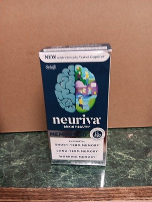 100% Authentic and Sealed Neuriva Memory 3D Brain Health, 30 Capsules 6/27