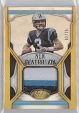 2019 Certified New Generation Jerseys Mirror Gold 2/25 Will Grier #NG-WG 2t9