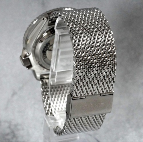 Reloj automático para hombre Seiko 5 días fecha tono plateado elegante reloj - Imagen 6 de 8