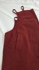 Unbranded Women Burgundy Wide Leg Spaghetti Strap Jumpsuit XXL Polyester — photo 8