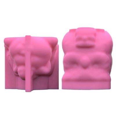 Mother Son Cat Owl Silicone Mold Epoxy Resin Casting Succulent Flower Pot Mold