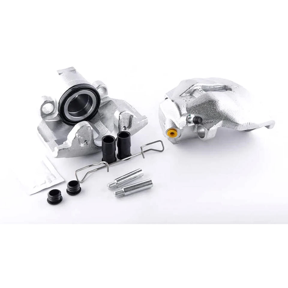 Pinza de freno de disco delantera 2 piezas para Audi A4 2000 2001 2002 2003 2004 2005 2006 Foto 3 de 4