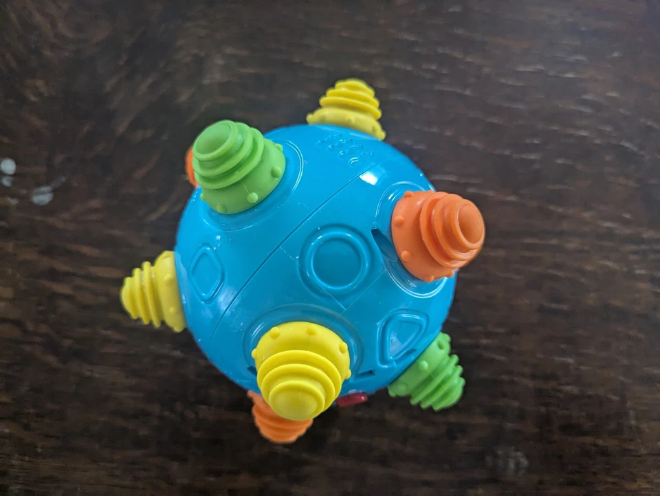 Baby Music Shake Jumping Bouncing SENSORY Developmental Ball Toy Tested Works  - Image 4 of 4