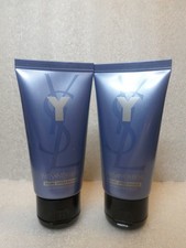 2 X YVES SAINT LAURENT YSL "Y" AFTER SHAVE BALM 1.6 OZ EACH NEW