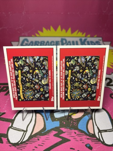 Mars Attacks! GPK GOOlactic 37a&b Marsha Attacks Norma Saunter Auto David Gross - Picture 2 of 2