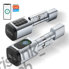 Smart Lock Cylinder TUYA TTLock Fingerprint Password RFID 5 Unlock Methods Home