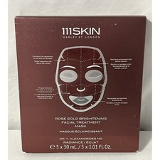 111Skin Rose Gold Brightening Facial Treatment Mask Set of 5 FRESH BATCH