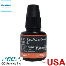 GC Optiglaze Color ORANGE 2.6ml - Glaze & Stain for Composites & Acrylics 416732