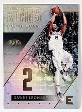 2017-18 Panini Essentials  Kawhi Leonard Kings of the Court Spurs