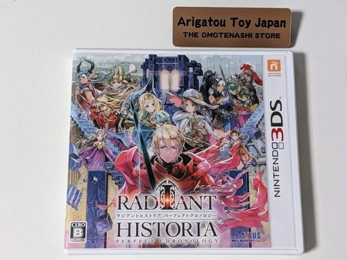 Nintendo 3DS Radiant Historia N3DS Perfect Chronology With Case Japan
