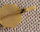 Nice Vintage Phi Kappa Phi Honor Society Key Pin Gold Tone Globe & Rays — photo 7