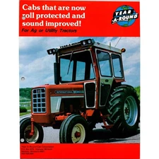 Year-A-Round Cab Corp For Ag Or Tractors Mankato MN Vintage Farming Leaflet SJ24
