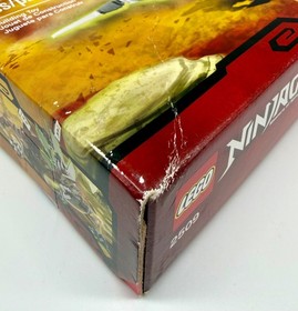 LEGO NINJAGO 2509 - Earth Dragon Defense - NIB Seals Intact - Rare - Box Wear