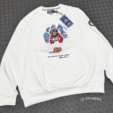 POLO RALPH LAUREN 2026 WINTER OLYMPICS TEAM USA POLO BEAR SWEATSHIRT SZ XL