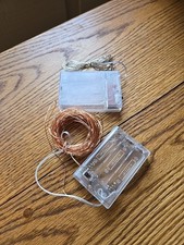 New Fairy Lights Battery Operated, 2 Pack Mini 3 AAA Battery Copper/Silver Wire