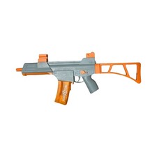 Splatter Ball Gun with Gel Blaster Grey & Orange Untested