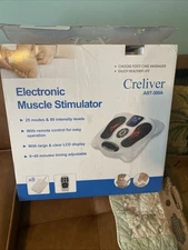 Creliver Electronic Foot Nerve Stimulator/Neuropathy pain relief/leg circulation