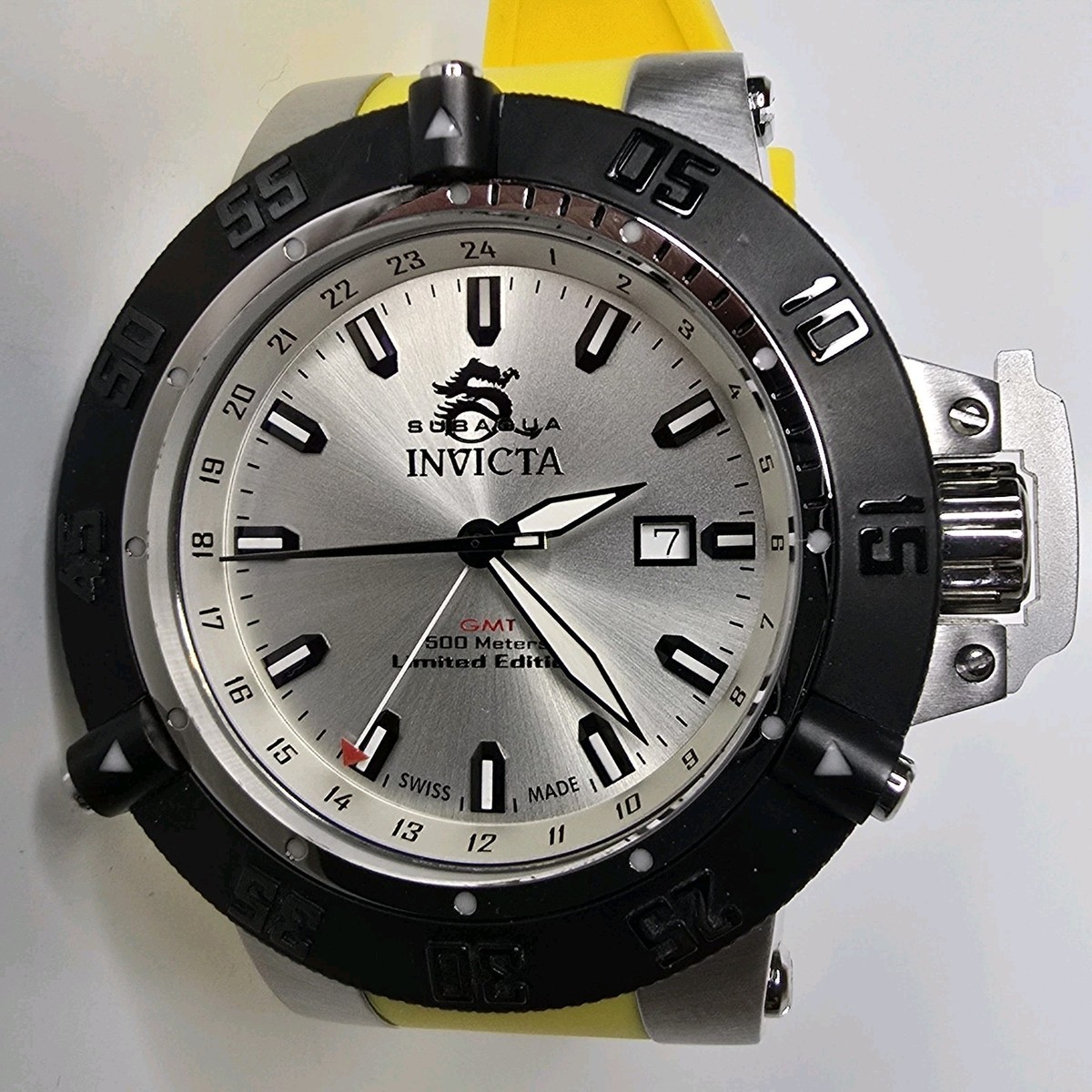 Invicta Subaqua Noma III Men's GMT Watch 50mm 0779 Swiss Made | eBay