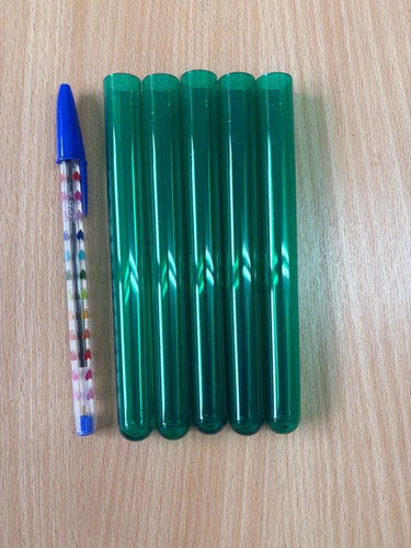 Tubi di prova in plastica rosa caldo 150 x 16 mm NO TAPPO ~ CONSEGNA GRATUITA NEL REGNO UNITO ~ VENDITORE UK - Foto 1 di 2