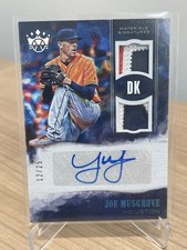 2018 Panini Diamond Kings #MS-JO Joe Musgrove Holo Blue Dual Patch AUTO #/25 SSP
