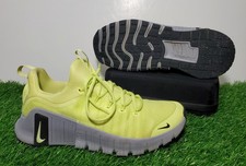 Nike Free Metcon 6 Size 9.5 Light Lemon Twist Workout Train FJ7127-700