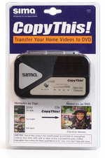 Sima VHS Transfer To DVD Copy This CT-1 Digital Video Enhancer Duplicator NEW