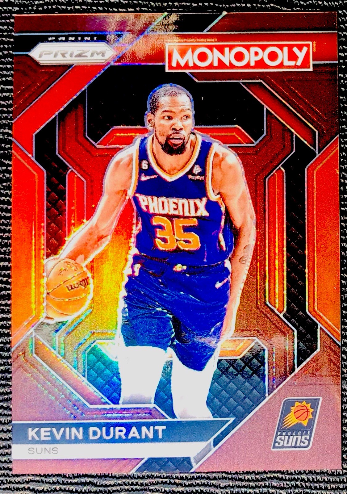 2023-24 Panini Prizm Monopoly Kevin Durant #70 Brown Parallel #178/249 Suns MINT