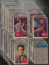 TOPPS BUBBLES-FULL SET- ELVIS 1957 (X66 CARDS) ALL SCANNED