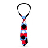 Necktie Standard - Dot Blocks Blue/Red/Black/White (Us Import) ACC NEU