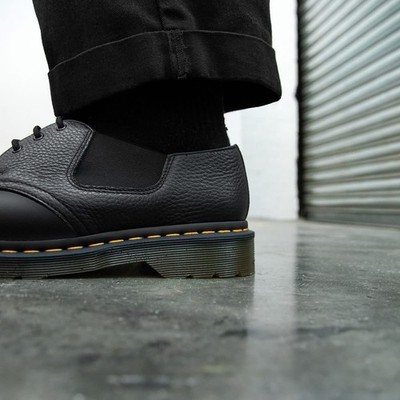 Dr. Martens Smith G UA Shoe Black Leather Oxford Men's US 8 UK 7 EU 41
