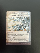 Mtg Hindering Light Outlaws of Thunder Junction Breaking News Regular Uncom 46