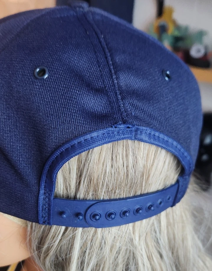 Sombrero snapback vintage años 80 lite beer club capitán hecho en EE. UU. NUEVO SIN ETIQUETAS OSFA Foto 3 de 4