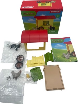 Schleich Farm World Mobile Chicken Coop Playset