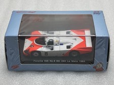 Spark 1/64 Porsche 956 No.8 24H Le Mans 1983 Unopened, boxed, used condition