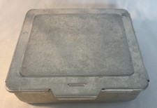 Vintage UnMarked Square Aluminum Cake Pan Sli...