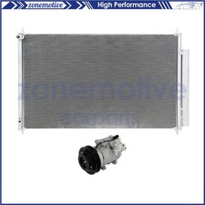 For 2009 2010 2011-2015 Honda Pilot AC Condenser & AC Compressor Cooling Kit