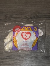 TY 1996 McDonald's Teenie Beanie Babies - #3 CHOPS the Lamb- New in bag One Toy