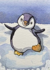 ACEO Original Mixed Media Painting Art